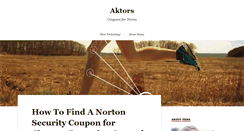 Desktop Screenshot of aktors.org