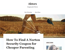 Tablet Screenshot of aktors.org